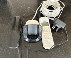 V tech cordless phone 2 pack