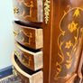 FLASH SALE ! Was 450 now 380 ! Nice Pair of Marquetry Inlay Bedside Lockers / Nightstands Image 6