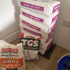 7 bags tile adhesive