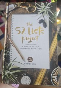 NEW/UNUSED The 52 Lists Project - Moorea Seal Journal