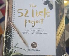 NEW/UNUSED The 52 Lists Project - Moorea Seal Journal