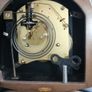 Vintage Smiths Art Deco Wooden Mantle Clock Arabic numerals and chapter dial. (in working order) Image 9