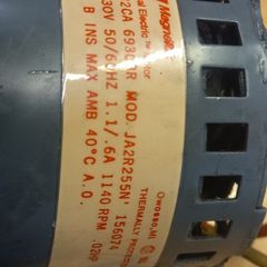 Magnetek Universal Electric motor