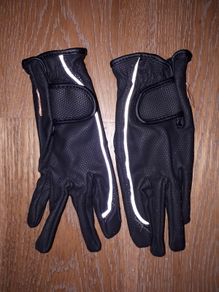 Riding Gloves - Black Small