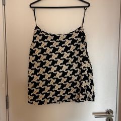 Black and white skirt Lidia Soselia
