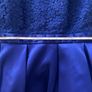 Royal Blue Confirmation Dress / Girls Occasion Dress & Free Blue Ribbon Laces Image 7