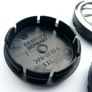 1set (4caps) Black Chrome logo SKODA Octavia Superb Fabia Yeti wheel center cap 5JA601151A 56mm caps Image 3