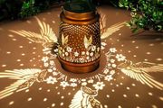 Birthday Gifts for Women, Garden Ornaments Outdoor Hummingbird Solar Lanterns for The Garden Lights Outdoor, Perfect Hummingbird Gifts Presents Mothers Day Gifts for Mum Grandma