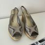 Monsoon Metallic Wedge, size 39 Image 2