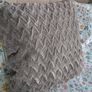 Set of x2 Grey Fluffy Cushions Image 2