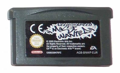 Need for Speed: Most Wanted Gameboy Advance Game Cartridge for Gba / Gameboy Advance SP / Original Nintendo Ds and Ds Lite