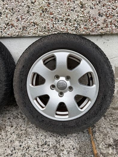 Audi/VW/Skoda/Seat 5x112 Alloy Wheels & Winter Tyres Set of 4 Audi A3 OEM Bridgestone Blizzak LM005