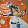 A bubbly Jack Russell - oil painting Image 9