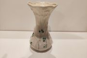 Belleek Shamrock Daisy Spill Vase