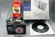 Sony DSC-W310 12.1MP Digital Camera Black - Boxed - Full Kit