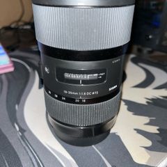 SIGMA 18-35mm F1.8 Canon EF Mount