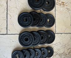 Weights- 1inch metal plates