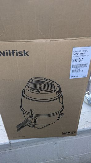 Nilfisk GM80 barley used original box and bags vacuum cleaner Hoover