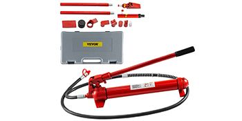Porta Power Hydraulic Jack Kit 12 Ton Sheet Metal Correction Automotive Frame Shape Repair Separation Jack Tools