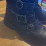 Girls Size 4 primark boots with sparkly buckle Image 4