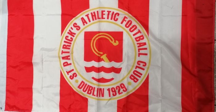 St. Patrick's Athletic football club flag 5ft x 3ft.