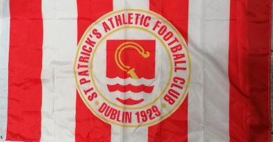 St. Patrick's Athletic football club flag 5ft x 3ft.