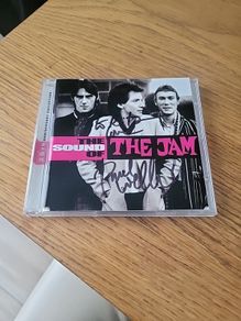 The sound of the Jam cd Autographed by Paul Weller
