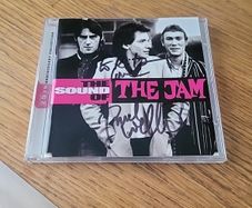 The sound of the Jam cd Autographed by Paul Weller