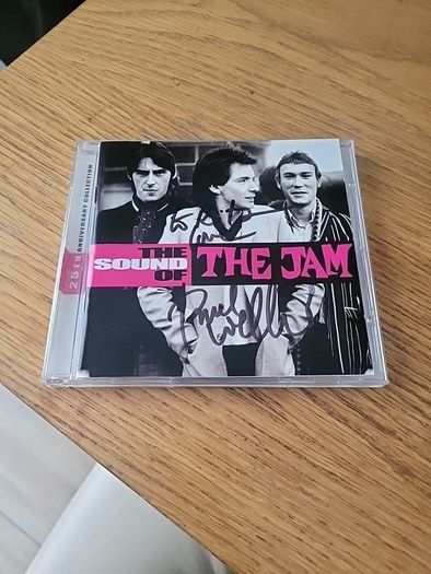 The sound of the Jam cd Autographed by Paul Weller