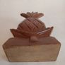 Vintage Wooden Pineapple Letter/Napkin Rack Image 5