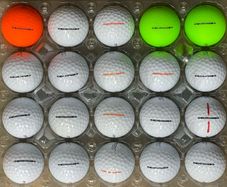 20 used Titleist Velocity golf balls