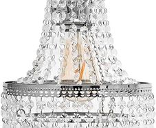 Acrylic Teardrop Pendant Light Shade Modern Chandelier Ceiling Light Shades for Living Room, Bedroom, Home, Office, Bar, Cafe - Decorative Lampshade