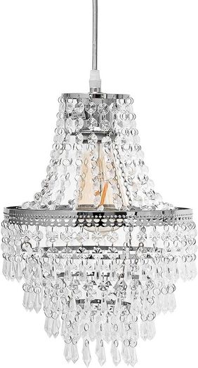 Acrylic Teardrop Pendant Light Shade Modern Chandelier Ceiling Light Shades for Living Room, Bedroom, Home, Office, Bar, Cafe - Decorative Lampshade