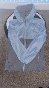 Technicals Merrit Jacket Medium Smoky Grey And Day Blue