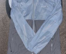 Technicals Merrit Jacket Medium Smoky Grey And Day Blue