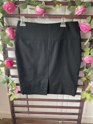skirt black savida skirt 50% wool size 12