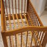 Baby cot and mattress Image 4