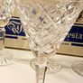 Six Waterford Crystal Wine Glasses Image 5