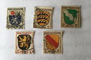 WW2 stamps (Zone Francais) occupation of France