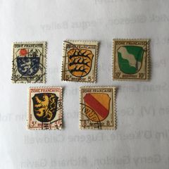 WW2 stamps (Zone Francais) occupation of France