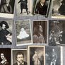 Vintage Portrait Postcards x 32. 3 for 1 euro or 10 quid the lot Image 4