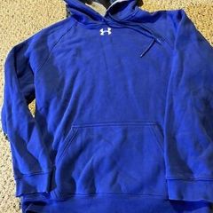 Blue under armour hoodie XL