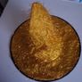 Kids - Gold Tinsel Witches Shimmering Hat Image 4