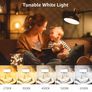 Colour Changing Light Bulb B22, Bluetooth APP Control LED Bulbs Bayonet, Dimmable RGB and White Light, Mood Light Image 2