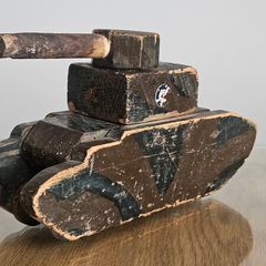 Vintage Wooden Tank