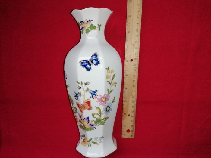 Vintage Aynsley Vase Cottage Garden
