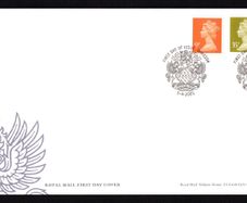 2005 Great Britain 9p, 35p & 46p Machin Definitive Stamps Addressed First Day Cover (FDC)