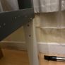 DESK IKEA PAHL desk 128cm X 58cm X (72cm/66cm/59cm) Image 4