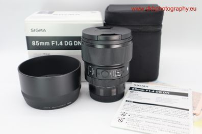Sigma 85mm F1.4 Dg Dn Art Lens (for L Mount) #0503
