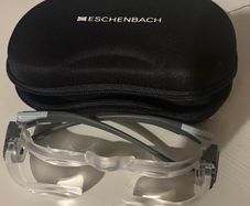 Eschenbach Max TV 2.1x TV Magnification Glasses with Case Made in Germany.